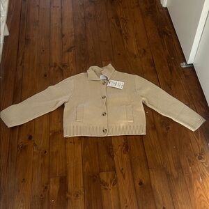 Zara Tan Knit Sweater